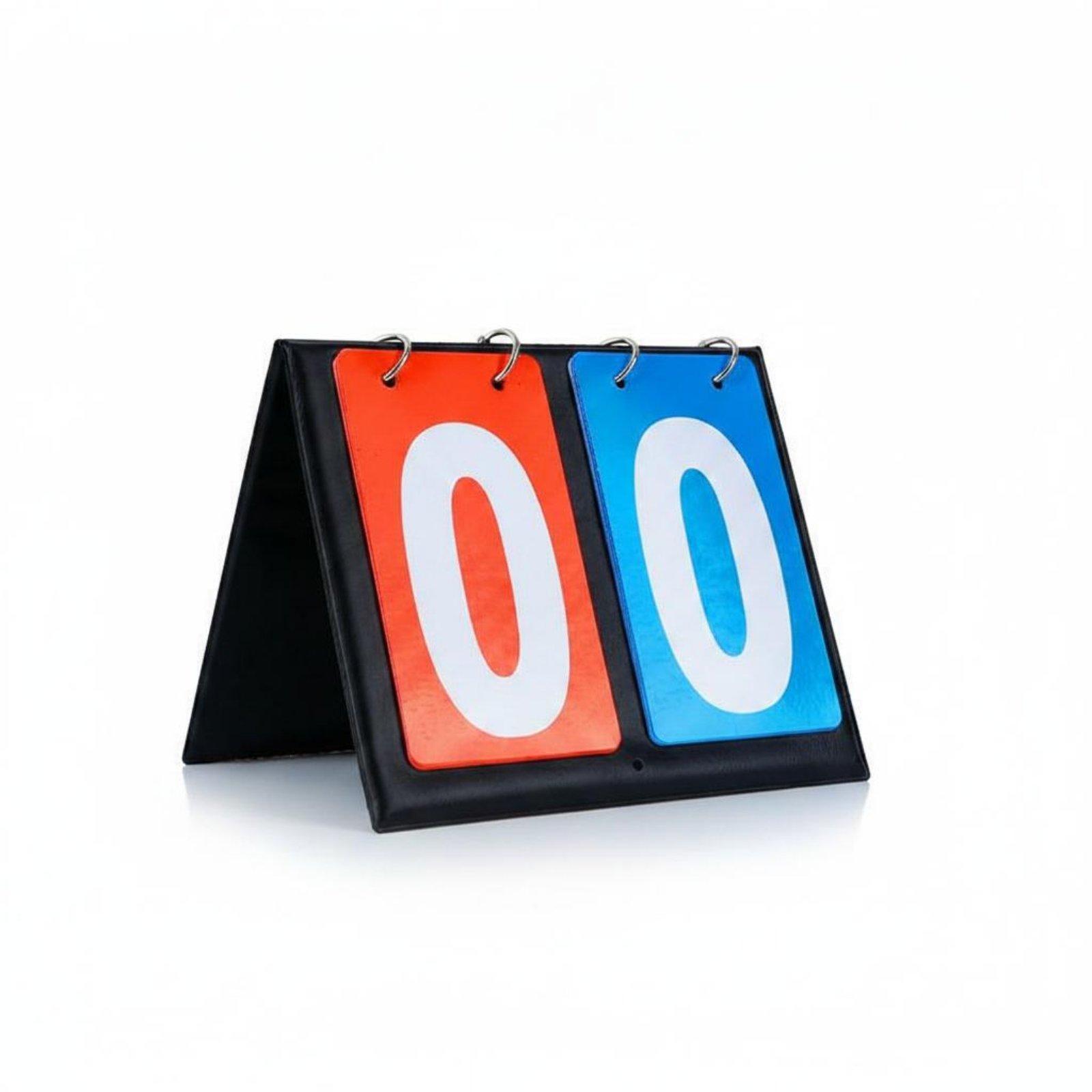 Badminton Score Counter - Gruba, skórzana, sportowa tablica wyników z