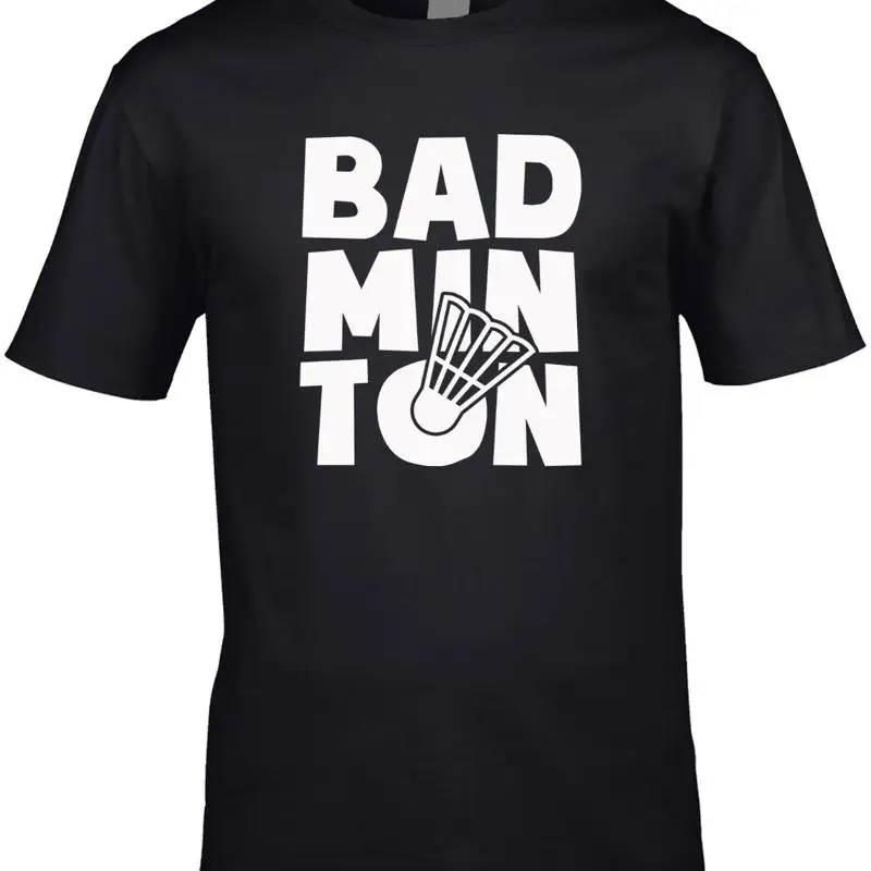 Badminton Player - Męska koszulka do badmintona – zabawny