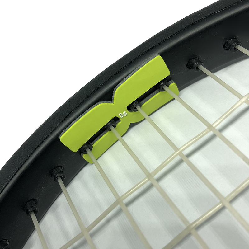 Badminton Score Counter - Naklejka z obciążnikiem typu H do