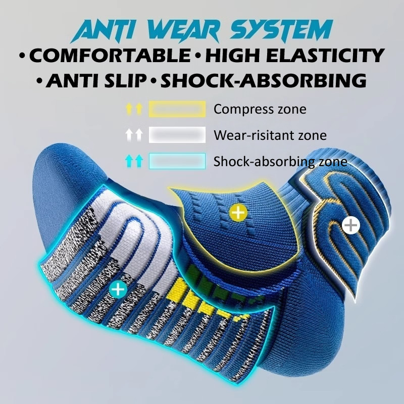 2 Pary Profesjonalnych Skarpet – Ankle Support Badminton recenzja i cena