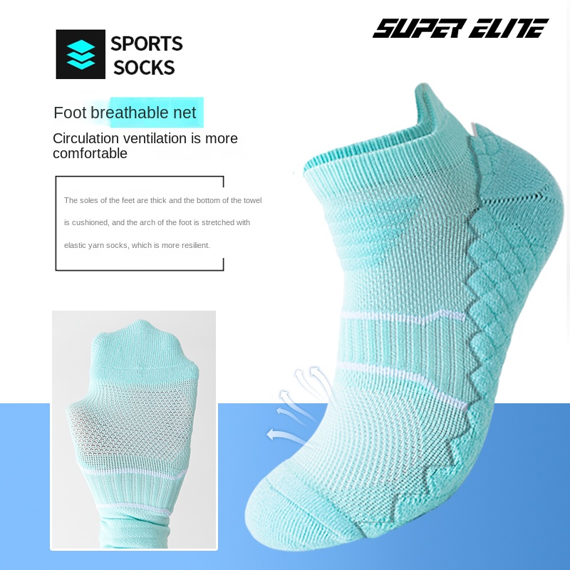 Skarpety sportowe męskie, skar – Ankle Support Badminton recenzja i cena