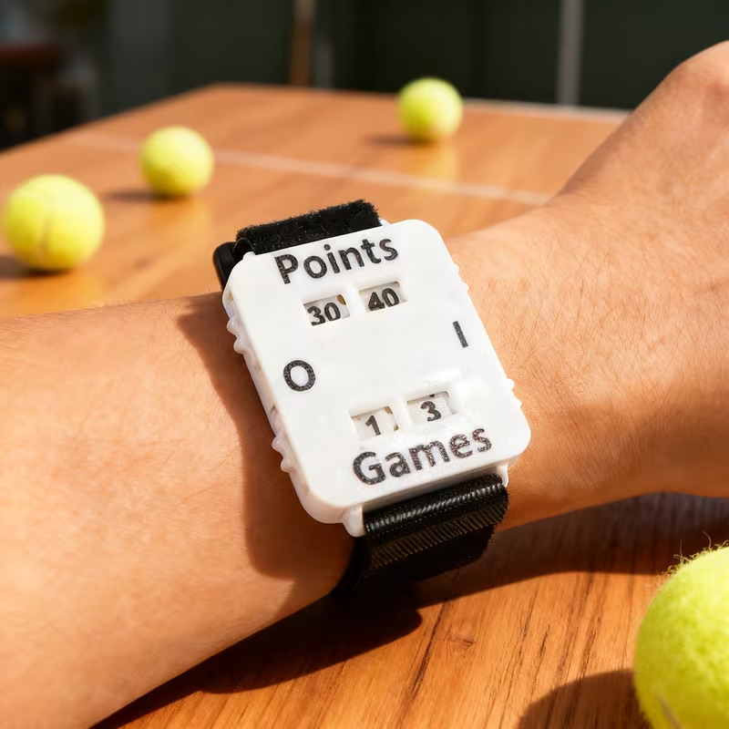 Licznik punktów na nadgarstek, – Badminton Score Counter recenzja i cena