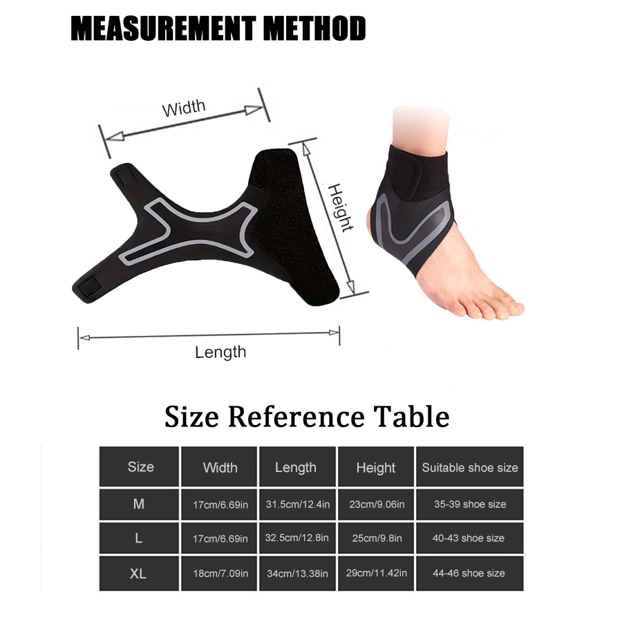 1 szt. Orteza na kostkę, kompr – Ankle Support Badminton recenzja i cena